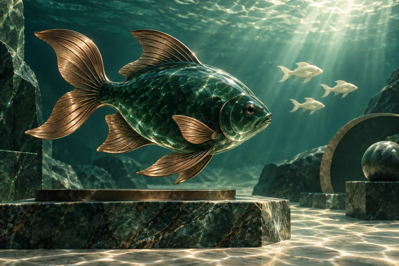 Ilustrasi ikan untuk kategori tembak ikan
